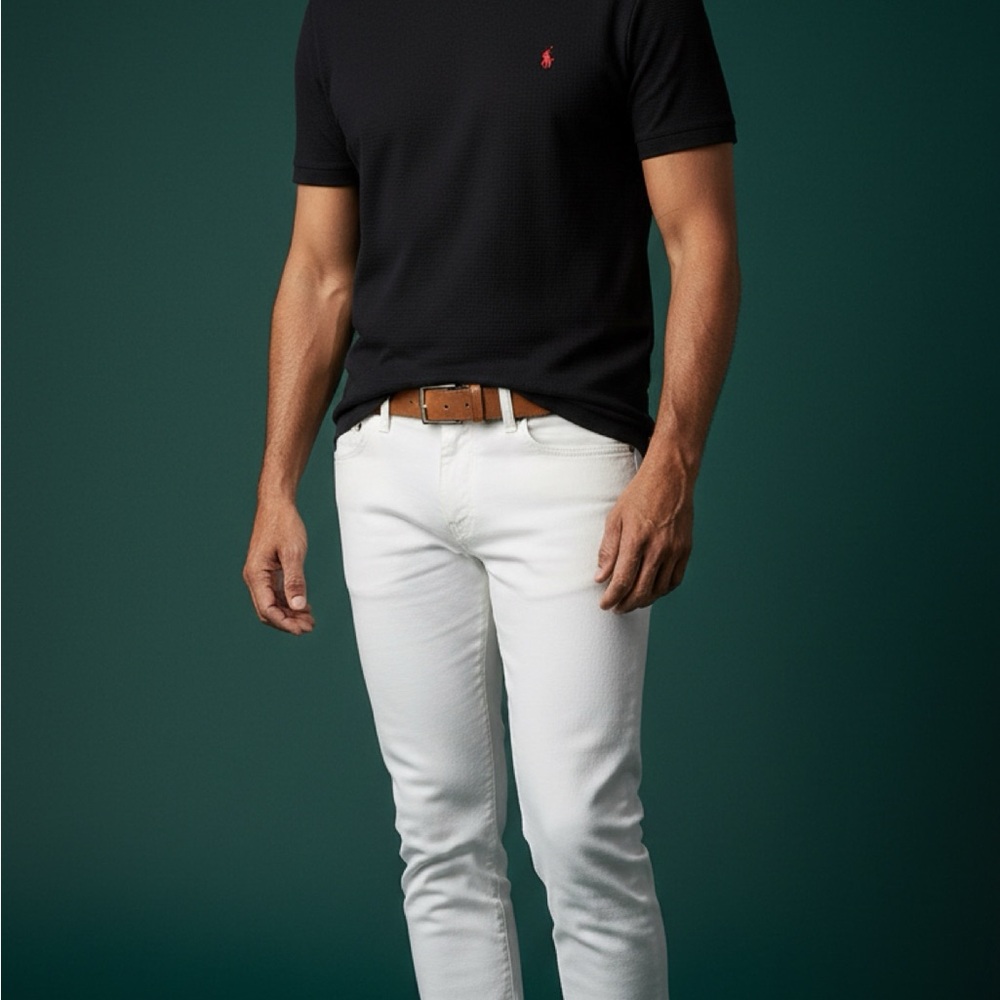 Polo by Ralph Lauren Black Short Sleeve Tee; #301